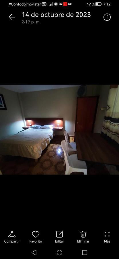Hostal Continental Nazca Buitenkant foto